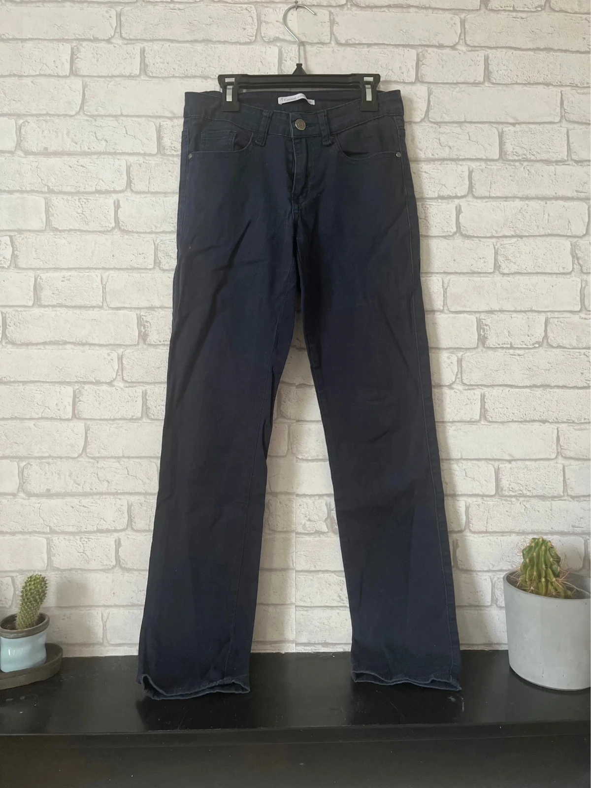 Pantalon / jean femme Marine – Gémo – Taille 36